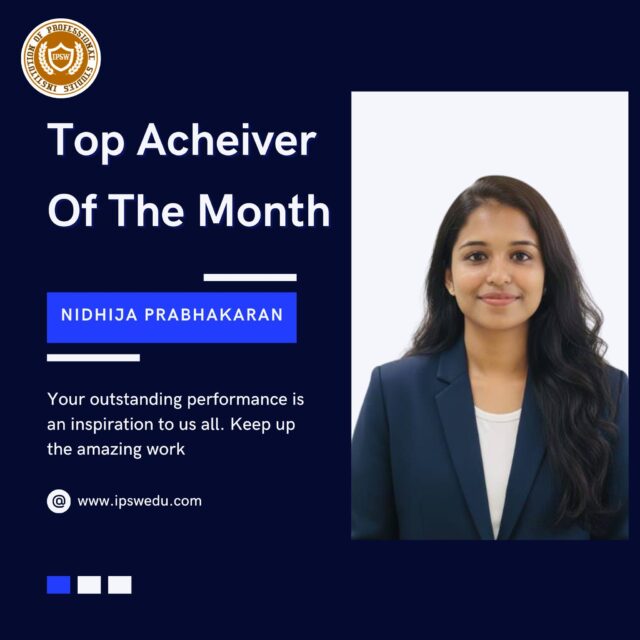 🏆 Top Achiever of the Month  Congratulations, Nidhija! 🌟

Success is earned through dedication, consistency, and a commitment to excellence. We are proud to recognize Nidhija as our Top Achiever of the Month for her outstanding performance, hard work, and valuable contributions.

Your passion, perseverance, and positive attitude continue to inspire everyone around you. This achievement is a reflection of your commitment to excellence and professional growth.