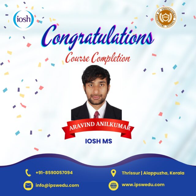 🎓 Course Completed. New Skills. Greater Opportunities.

Congratulations to all our learners on successfully completing their training at IPSW! Your dedication to learning and professional growth is a significant step toward a safer and more successful career.

Keep upgrading your skills, stay committed to excellence, and let this achievement open doors to new opportunities.

Congratulations and best wishes for your future success!🌟

#CourseCompletion #IPSW #SafetyTraining #ProfessionalDevelopment #CareerGrowth #HSE #HealthAndSafety #Upskill #Certification #LearningJourney