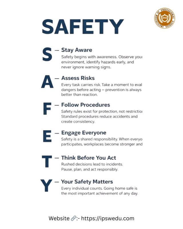 “Safety isn’t expensive, it’s priceless.”
👉 One safe choice today can save a life tomorrow.