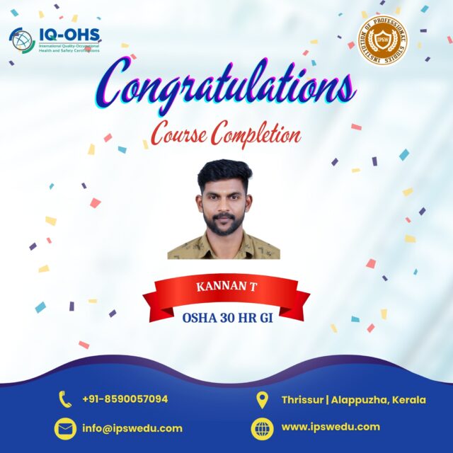 🎉 Success starts with learning!
Proud to celebrate our students who have successfully completed their course at IPSW. May this achievement open doors to greater opportunities and a brighter future. 🌟