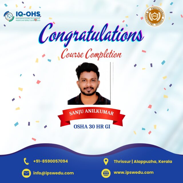🎉 Success starts with learning!
Proud to celebrate our students who have successfully completed their course at IPSW. May this achievement open doors to greater opportunities and a brighter future. 🌟