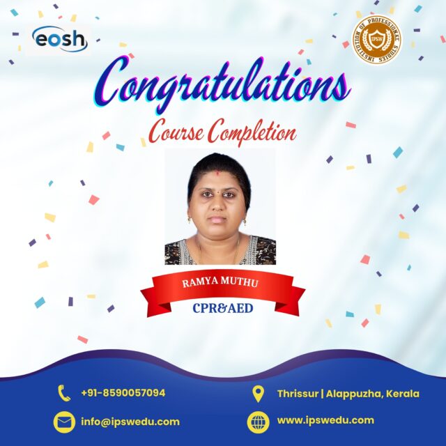 👏 Congratulations on Your Course Completion!
Hard work, commitment, and knowledge have brought you here.
With IPSW Institution, you’re now ready to step into new career opportunities. 🌍